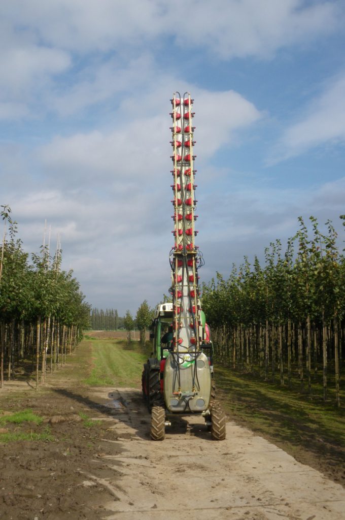 Damcon Damcon mast sprayer - Damcon tree nursery equipment